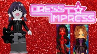 Playing Dress to Impress in Roblox