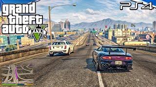 Grand Theft Auto V PS4 Free Roam Gameplay