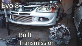 Installing my Evo 8 Built Transmission