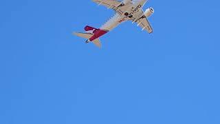 Slow to Full Speed Qantas Link Embraer E190AR Departing Adelaide Airport