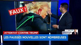 Attentat contre Trump: les fausses nouvelles sont nombreuses - Explications, 17h