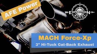 AFE Mach Force-XP Hi-Tuck Exhaust For The Jeep 2.0L Turbo