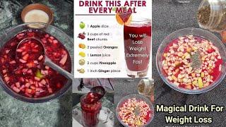 Magical Drink For Weight Loss | Reduce Belly Fat & Fatty Liver