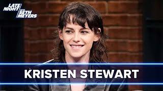 Kristen Stewart on Being Hungover After Day Drinking with Seth and Love Lies Bleeding