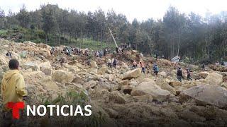 Deslave en Papúa Nueva Guinea sepulta a miles de personas | Noticias Telemundo