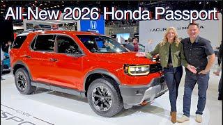 All-New 2026  Honda Passport first look // More than just looks now.