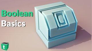 Blender Secrets - 6 Minutes of Boolean Basics