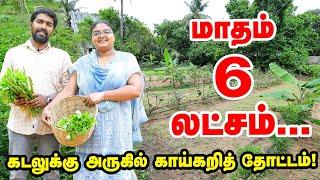 Organic Vegitables : விவசாயத்திலும் அதிக லாபம் ஈட்ட முடியும்...  IT தம்பதியின் அசத்தல் முயற்சி