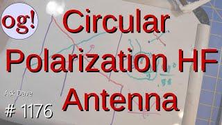 Circular Polarization HF Antenna (#1176)