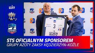 STS OFICJALNYM SPONSOREM GRUPY AZOTY ZAKSY KĘDZIERZYN-KOŹLE