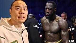 "I WAS SURPRISED" - ZHILEI ZHANG REACTS TO STUNNING KNOCKOUT OF DEONTAY WILDER