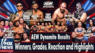 AEW Dynamite Results Winners, Grades, Reaction and Highlights Details | Breaking News | Fox News