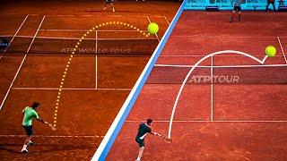 Federer vs Alcaraz Drop Shot Masterclass | Ultimate Drop Shot Compilation