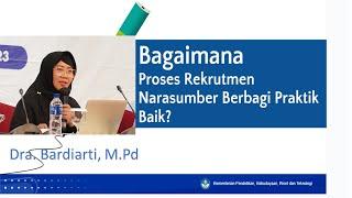 Apa Mengapa dan Bagaimana Peran Narasumber Berbagi Praktik Baik