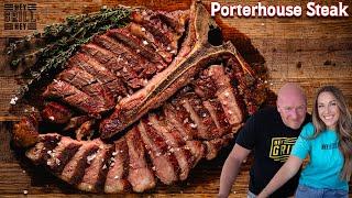 Charcoal Grilled Porterhouse Steak! You have to try it