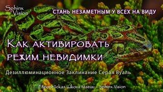 Как активировать режим невидимки. Стать незаметным у всех на виду