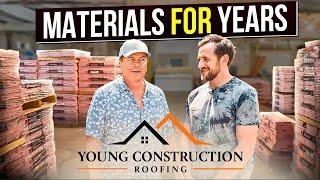 Young Construction Roofing Tour. Dan Young. Profit over “Sales” goal. Saving big on Materials.