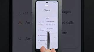 Delete Full Call History in Android #shorts