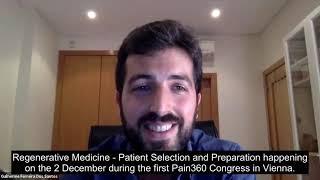 Pain360 - Guilherme Dos Santos - Campfire Discussions: Regenerative Medicine: Patient Selection&Prep