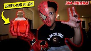 DO NOT DRINK THE DARK WEB SPIDER-MAN POTION AT 3AM (SPIDER-MAN ATTACKED ME!?)