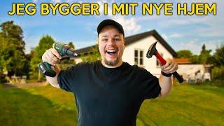 JEG BYGGER I MIT NYE HJEM! - FLYTTEVLOG #3