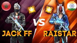 Freefire : OP JACK  ️ RAISTAR  VS  | CRAZY GAMEPLAY 