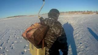 Рыбалка на жерлицы в глухозимье.