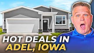 4 New Construction Homes In ADEL IOWA: Real Estate Tour | Living In Adel IA | Des Moines IA Realtor