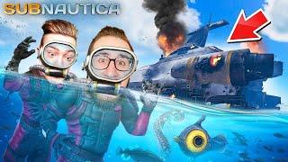 ВТОРОЙ ДЕНЬ ВЫЖИВАНИЯ В САБНАТИКЕ! ПОХОД НА АВРОРУ В SUBNAUTICA #2