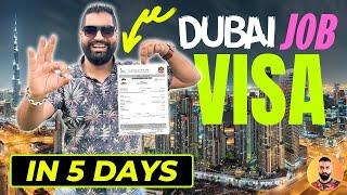  Get Dubai Work Visa in 5 Days With 5 Documents - UAE Work Bundle | Dubai Job Vacancy 2024