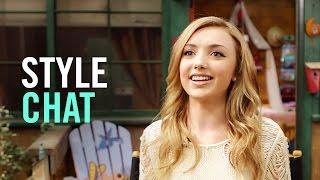 Style Chat with Peyton List on the Set of Bunk'd