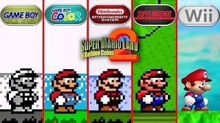 Super Mario Land 2 GB vs GBC vs NES vs SNES vs Wii