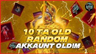 PUBG MOBILE 10TA OLD RANDOM AKKAUNT OLDIK / Xiomi PAD 6