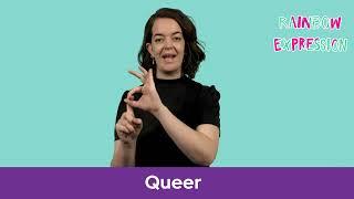 Queer Auslan Signs Video - Rainbow Project