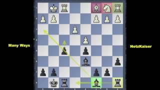 Let's play Schach Many Ways vs NetzKaiser 1 - 0 am 13.07.2016