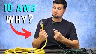 Stop Using the WRONG Extension Cord // How to Choose The Right Size