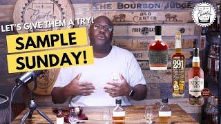 Episode 378: Sample Sunday! Let’s Give Them a Try:  291 Whiskey, Catoctin Creek & Milam & Greene