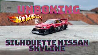 Unboxing Hotwheels Premium LBWK LB-ER36 Silhouette Nissan Skyline Mountain Drifters #2