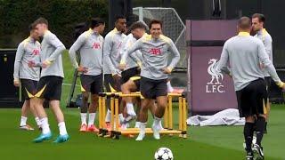 Medicine balls and mini hurdles  FIRST GLIMPSE of Liverpool training under Arne Slot ahead of Milan