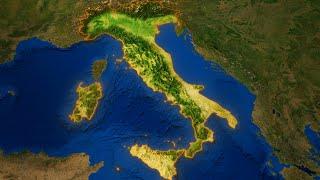 Por que a geografia da Itália é insanamente estranha?