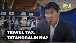 Tulfo nagmungkahi na tatanggalin ang travel tax sa economy class passengers