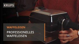 KRUPS professionelles Waffeleisen Pro FDD95D Review Video