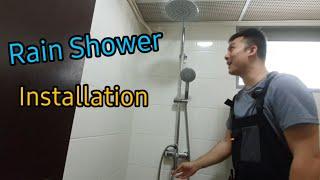 The Punggol Handyman: Bathroom Rain Shower Upgrade!