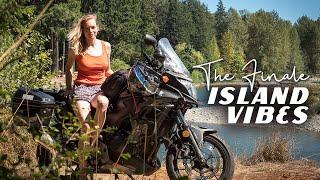 Motorrad-Abenteuer auf Vancouver Island, Kanada