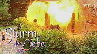 Explosion im Fürstenhof - Sturm der Liebe - Spannende Momente