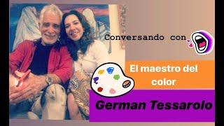 Maestro German Tessarolo pintor colombiano de corazón
