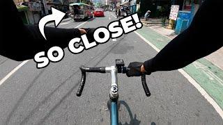 Fixed Gear Just Riding | Bike Commute To BGC