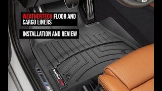 WeatherTech FloorLiners and Cargo Liners - Unboxing, installation, cleaning and review