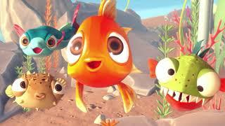 Прохождение I Am Fish Я рыба Уровень 1 Игра про аквариумные рыбки