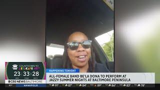 All female band performs at Jazzy Summer Nights